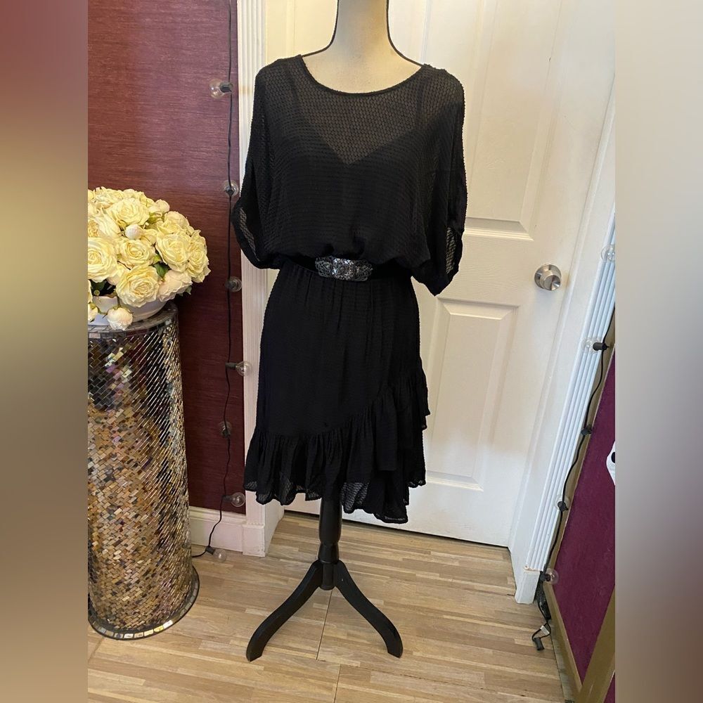 Berenice Paris open back belted dress, size 40(M)